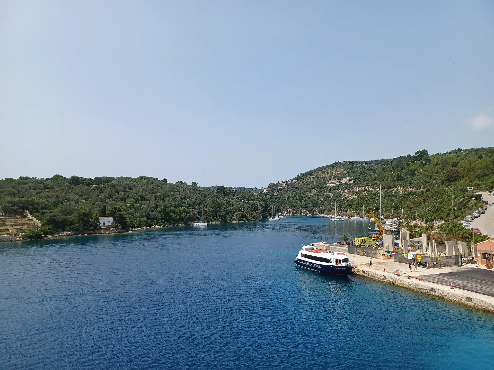 ️ Paxos : ports, villages et oliveraies