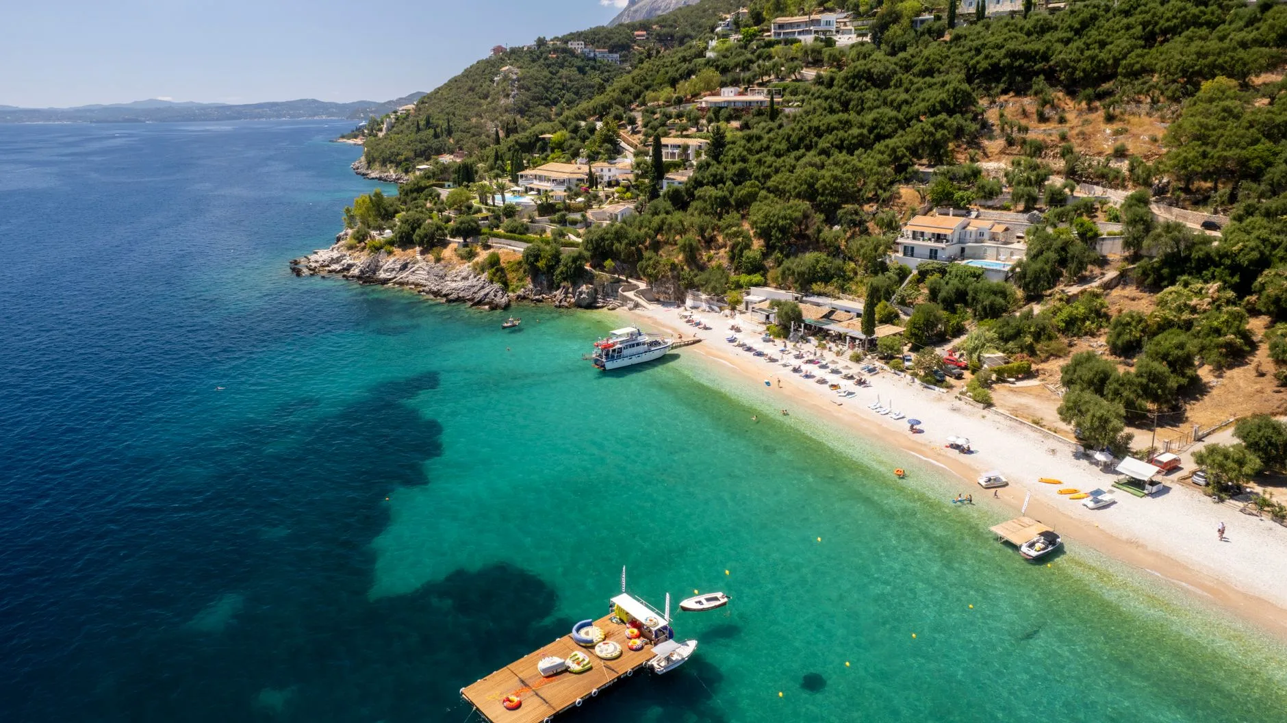 ️ Les baies de Paleokastritsa : où se baigner